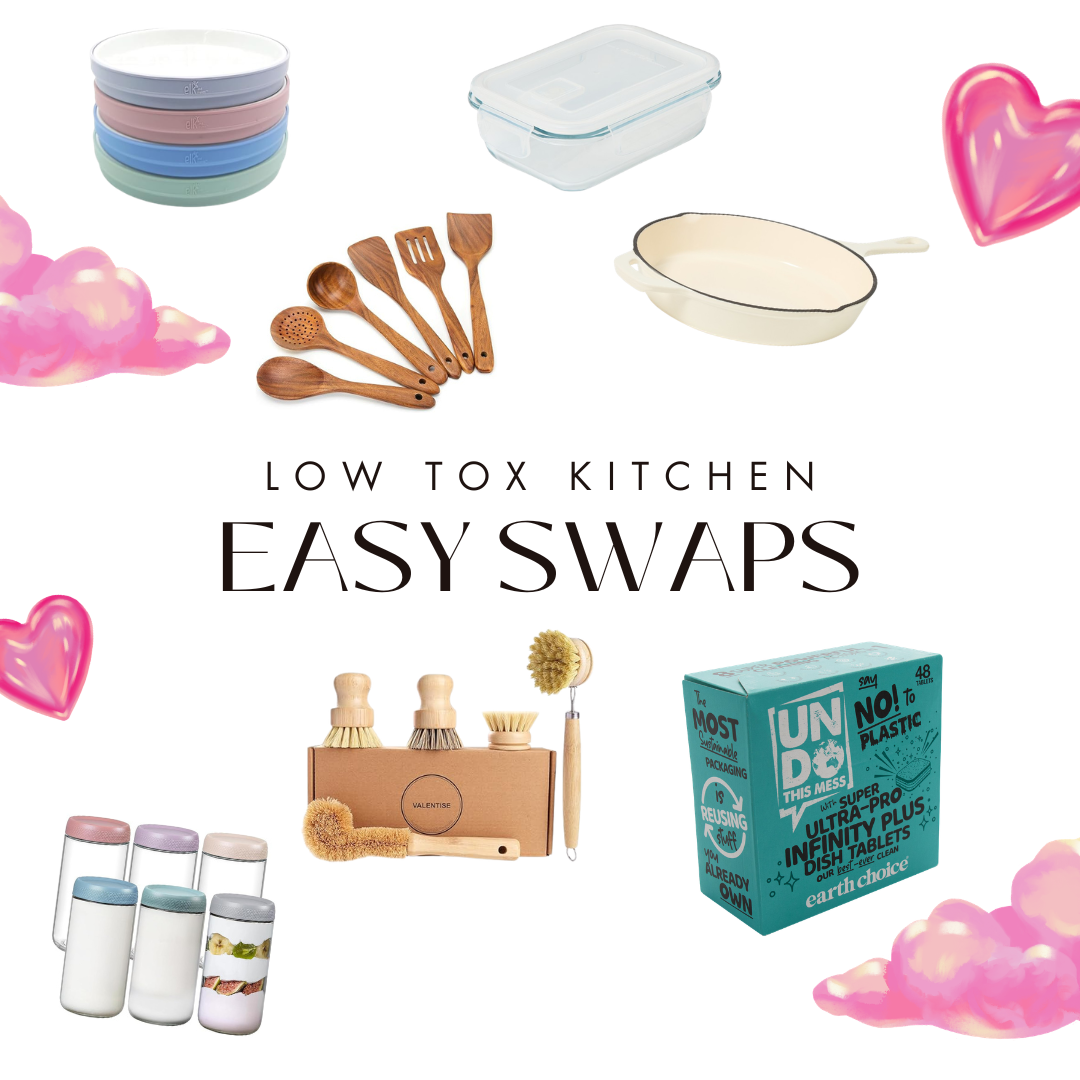 Easy Low-Tox Kitchen Swaps